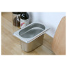 Bac Gastro GN 1/9 Inox - Dziļums 100 mm - 1 L - Dynasteel