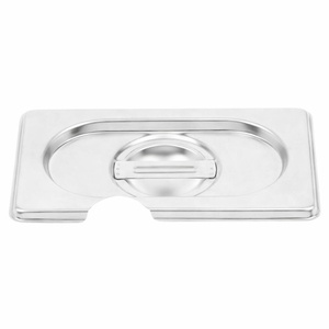 GN 1/9 Dynasteel stainless steel lid for gastronorm containers