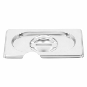GN 1/9 Dynasteel stainless steel lid for gastronorm containers
