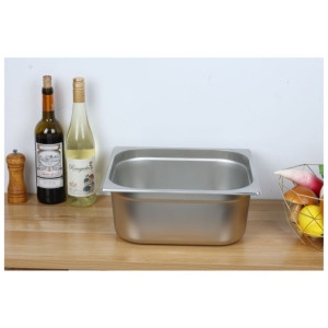 Bac Gastro GN 1/2 Inox - Dziļums 150 mm - 9,5 L - Dynasteel