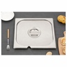 GN 2/3 stainless steel lid for professional kitchen