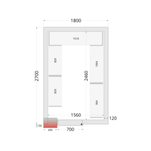 Chambre Froide Négative TEFCOLD - Atdzesēta un daudzfunkcionāla pārtikas uzglabāšana