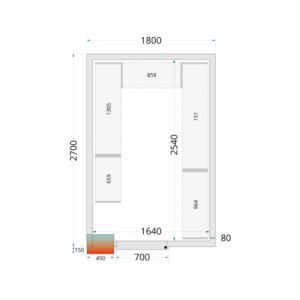 Pozitīva Aukstā Kamera - 1800 x 2700 - TEFcold - Optimizēta uzglabāšana un pieejama cena