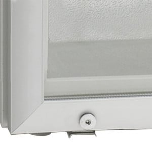 Baltais galda saldētājs ar 1 stikla durvīm - 48L TEFCOLD - Ideāli piemērots profesionāļiem!