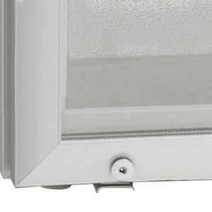 Congelators Table Top Balts 1 Stikla Durvis - 88 L Tefcold: veiktspēja un profesionālas funkcijas.