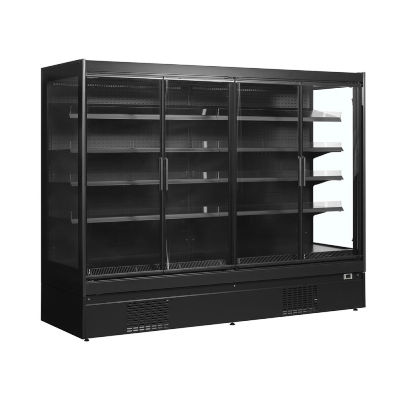 Vitrine Réfrigérée TEFCOLD Positive Noir - 1540 L Supermarché Vitrine Réfrigérée TEFCOLD Positive Noir - 1540 L Supermarché
