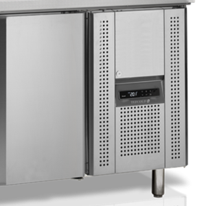 Table Refridžerators GN 1/1 un 1/3 nerūsējošais tērauds TEFCOLD