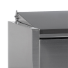 Saladette à Poser Couvercle Inox - Statique - 7 GN 1/4 - TEFCOLD