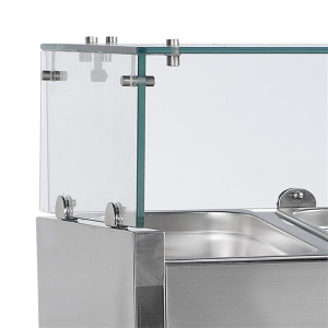 Saladette Statique - 8 GN 1/4 - 53 L TEFCOLD - Nerūsējošais Tērauds