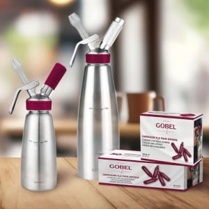 Siphon Professionnel Nerūsējošais Tērauds Gobel NF D21-901 - Krēmveida Sagataves
