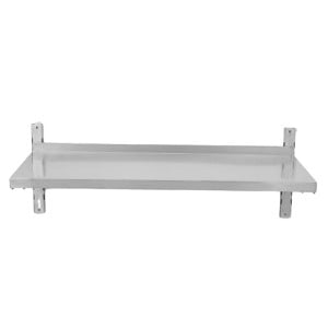 Sienas plaukts no nerūsējošā tērauda - L 1000 x P 400 mm | Dynasteel