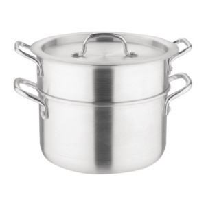Marmite Bain Marie Alumīnija 4L Vogue K643: Atklājiet neaizstājamo! ????✨