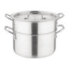 Marmite Bain Marie Alumīnija 4L Vogue K643: Atklājiet neaizstājamo! ????✨