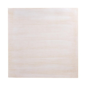 Plateau de Table Carré Pré-percé Vintage Blanc 700 mm Bolero - Augstas kvalitātes klūgu koks