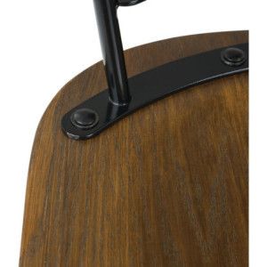 Melni Augstie Krēsli Bolero - Komplekts no 2 | Komforts un Elegance