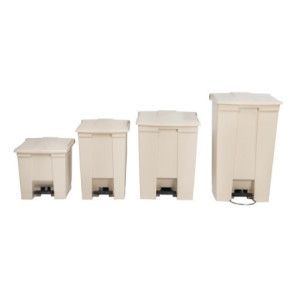 Bežs pedāļa konteiners 68 L Rubbermaid Step-On: Kvalitāte un Praktiskums