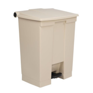 Bežs pedāļa konteiners 68 L Rubbermaid Step-On: Kvalitāte un Praktiskums
