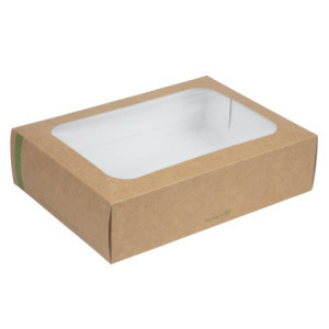 Kompostējamie standarta kastes | Vegware - 50 gabalu komplekts