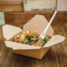 Compostable Cardboard Food Boxes No.3 1800 ml - Pack of 180 - Vegware - Ecological and practical!