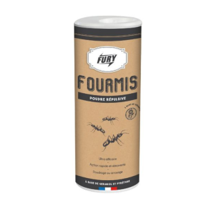 Poudre Répulsive Fury : Ātra darbība pret skudrām