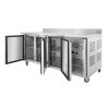 Table Réfrigérée 3 Portes GN1/1 - Dziļums 700 ar Aizmugurējo Paneli - Dynasteel