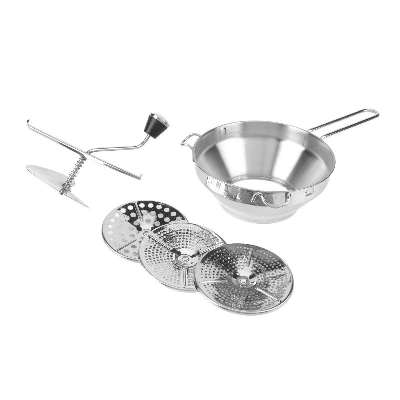 Dārzeņu dzirnaviņas ar 3 režģiem - 2, 3 un 4 mm - Dynasteel Dārzeņu dzirnaviņas ar 3 režģiem - 2, 3 un 4 mm - Dynasteel