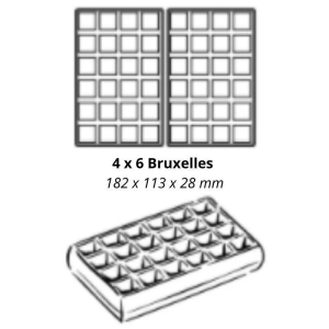 Gaufrier Professionnel Tournant Grand Modèle Krampouz - 4x6 Bruxelles