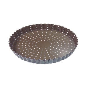 Tourtière rievota perforēta nelīpoša Ø260 mm - Vienmērīga cepšana
