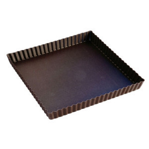Neslīdoša rievota pīrāga forma - 230 x 230 mm