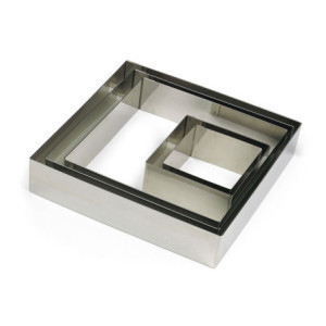 Moule Carré Inox Gobel - Profesionālā konditoreja