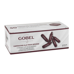 Gāzes kasetnes sifonam - 50 Gobel komplekts