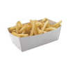 Barquettes Carton Blanc - L 120 x P 70 mm - Partija 250 - FourniResto