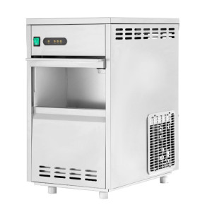 30 Kg Crushed Ice Machine - Dynasteel: Powerful performance and stainless steel design