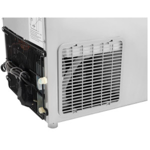 30 Kg Crushed Ice Machine - Dynasteel: Powerful performance and stainless steel design