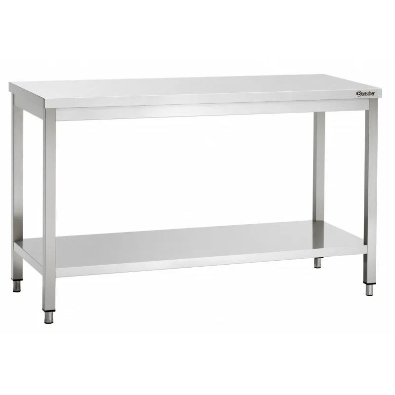 Table de travail inox 600 x 1600 mm Bartscher: Robustesse, efficacité et précision Table de travail inox 600 x 1600 mm Bartscher: Robustesse, efficacité et précision