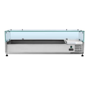 Saladette Réfrigérée Vitrée 6 x GN 1/4 Dynasteel: Optimāla organizācija virtuvē