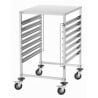 Gastronorm scale for 7 GN 2/1 trays from the brand Bartscher
