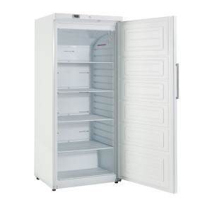 Balta ventilējama saldētavas skapis - 600 L - Dynasteel