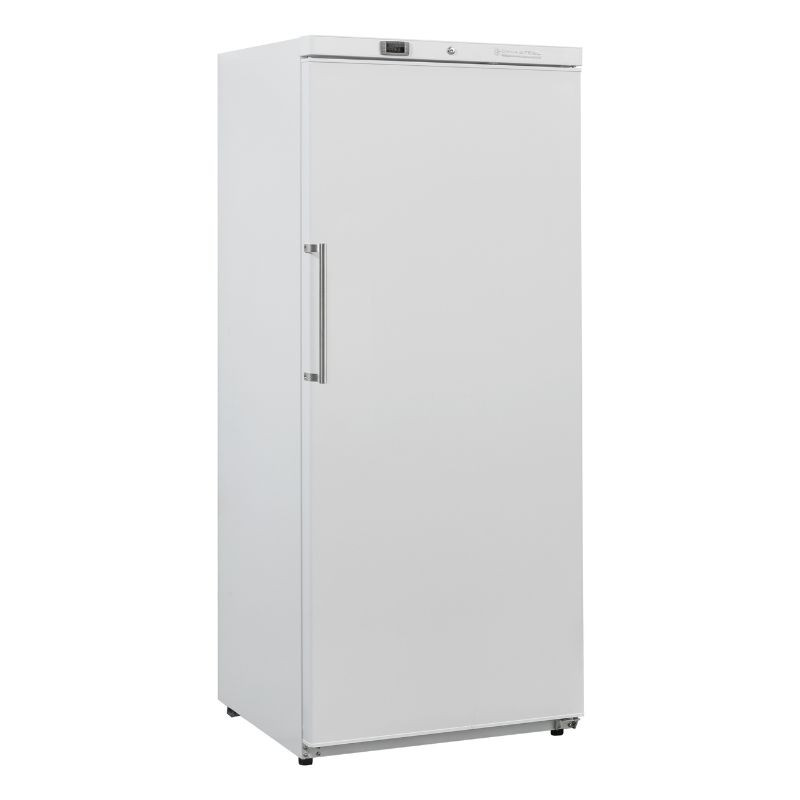 Balta ventilējama saldētavas skapis - 600 L - Dynasteel