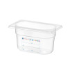 Gastronorm GN 1/9 - 1 L - H 100 mm uzglabāšanas kaste