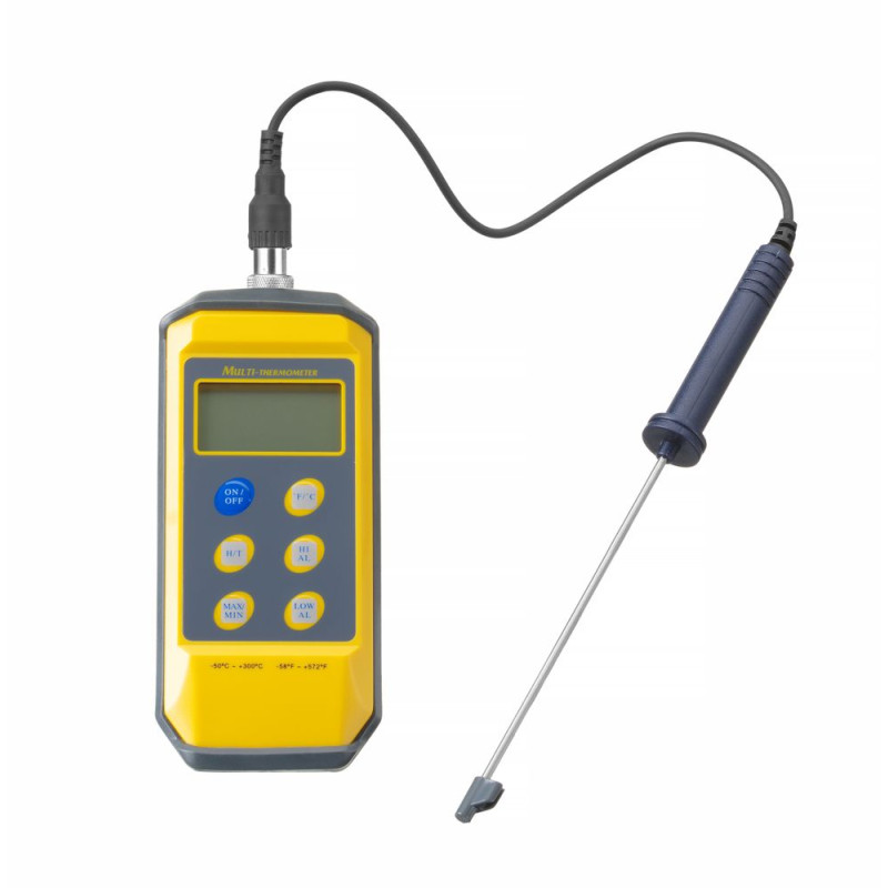 Shock-resistant thermometer with probe - Brand HENDI - Fourniresto Shock-resistant thermometer with probe - Brand HENDI - Fourniresto