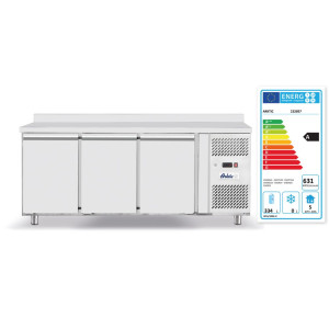Kases ledusskapis ar trim durvīm Profi Line 420L - Zīmols HENDI - Fourniresto