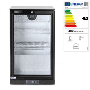 Prezentācijas vitrīna dzērieniem - 118 L
