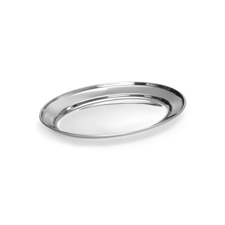 Plata Ovale no nerūsējošā tērauda - 240 x 170 mm - Zīmols HENDI - Fourniresto