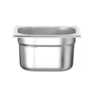 Bac Gastro GN 1/6 Inox - Dziļums 100 mm - 1,6 L - FourniResto