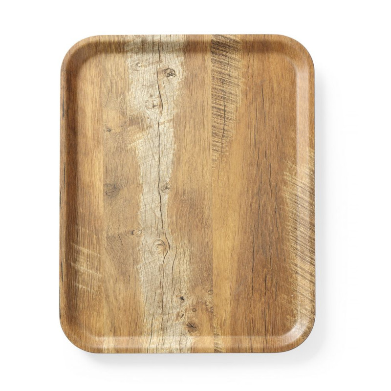 Apgādes plāksne no melamīna ar koka rakstu - 430 x 330 mm Apgādes plāksne no melamīna ar koka rakstu - 430 x 330 mm