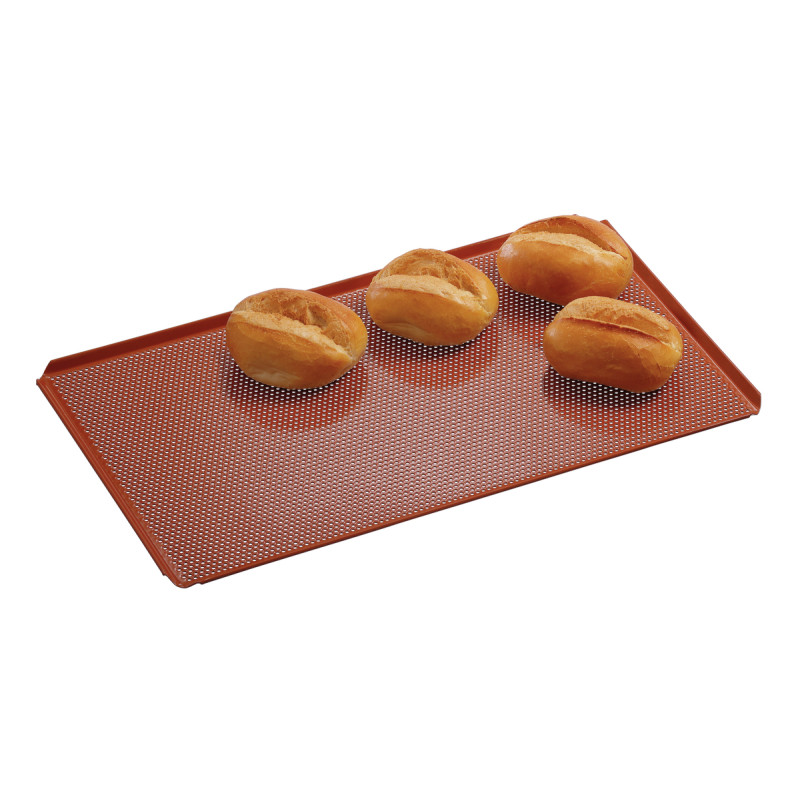 Plaque de cuisson GN 1/1 perforée avec revêtement silicone Plaque de cuisson GN 1/1 perforée avec revêtement silicone