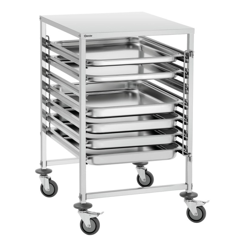 Gastronorm scale for 7 GN 2/1 trays from the brand Bartscher Gastronorm scale for 7 GN 2/1 trays from the brand Bartscher