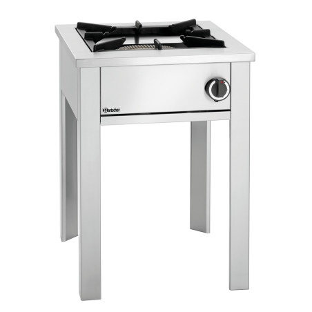 Profesionāls gāzes plīts uz kājām - 1 deglis - 280 mm Bartscher 1050603