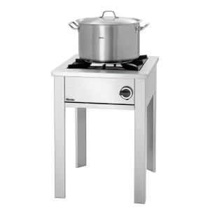 Profesionāls gāzes plīts uz kājām - 1 deglis - 280 mm Bartscher 1050603
